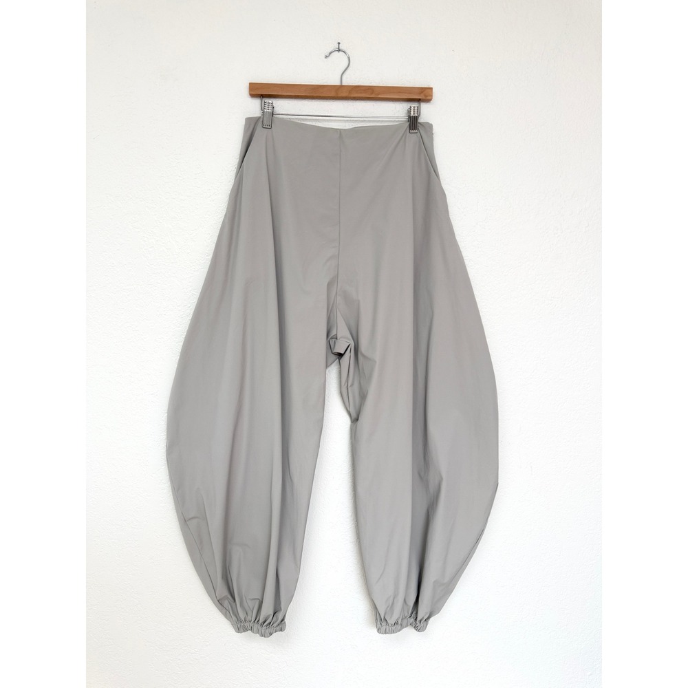 Izzy Du Microgravity Grey Balloon Tech Pants Avant Garde Trousers Size 30